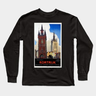 Kortrijk, Belgium Long Sleeve T-Shirt